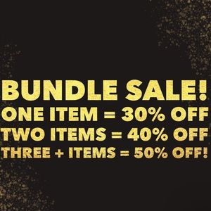 Summer Sale!! Bundle your items to save $$$